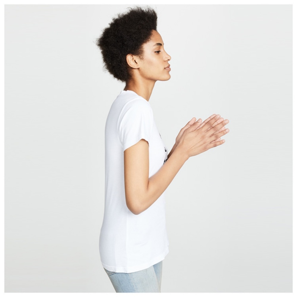 BELLA FREUD LOVE IS THE DRUG TEE BFNTS05-WHITE - Picture 4 of 5